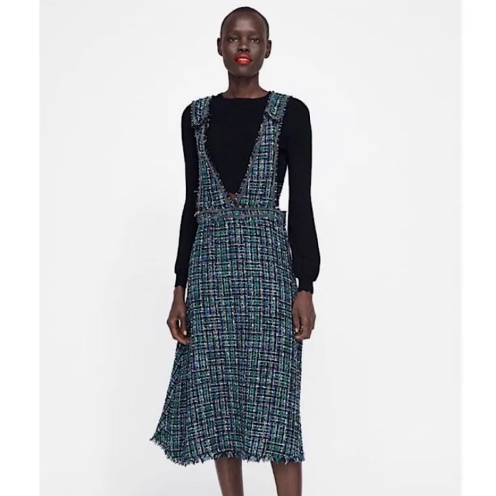 NWOT Zara tweed dress